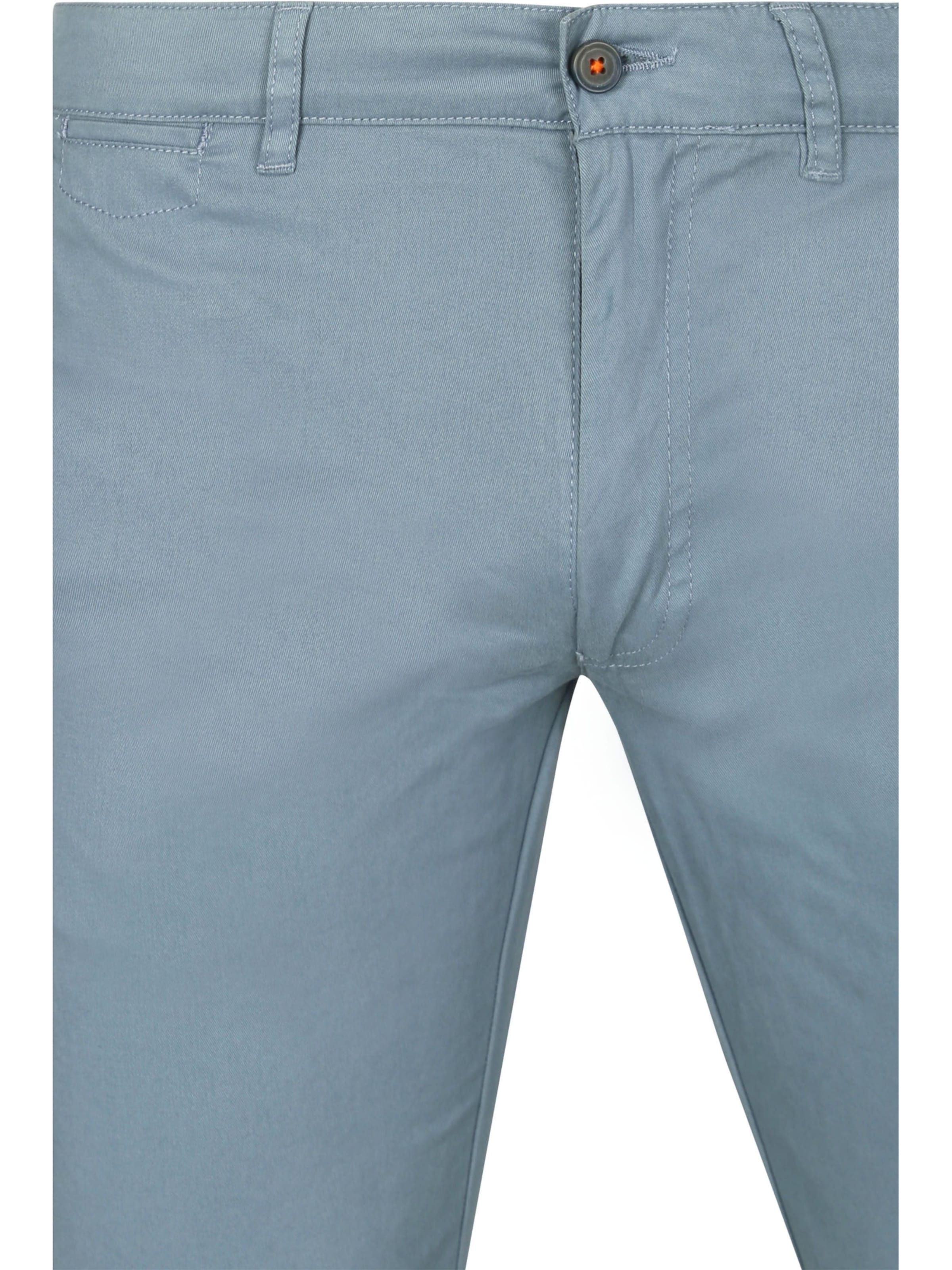 Suitable Regular Chino Pants 'Plato' in Blue