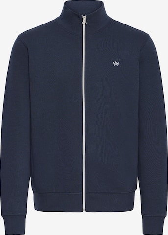 Veste de survêtement 'Richards' Kronstadt en bleu : devant