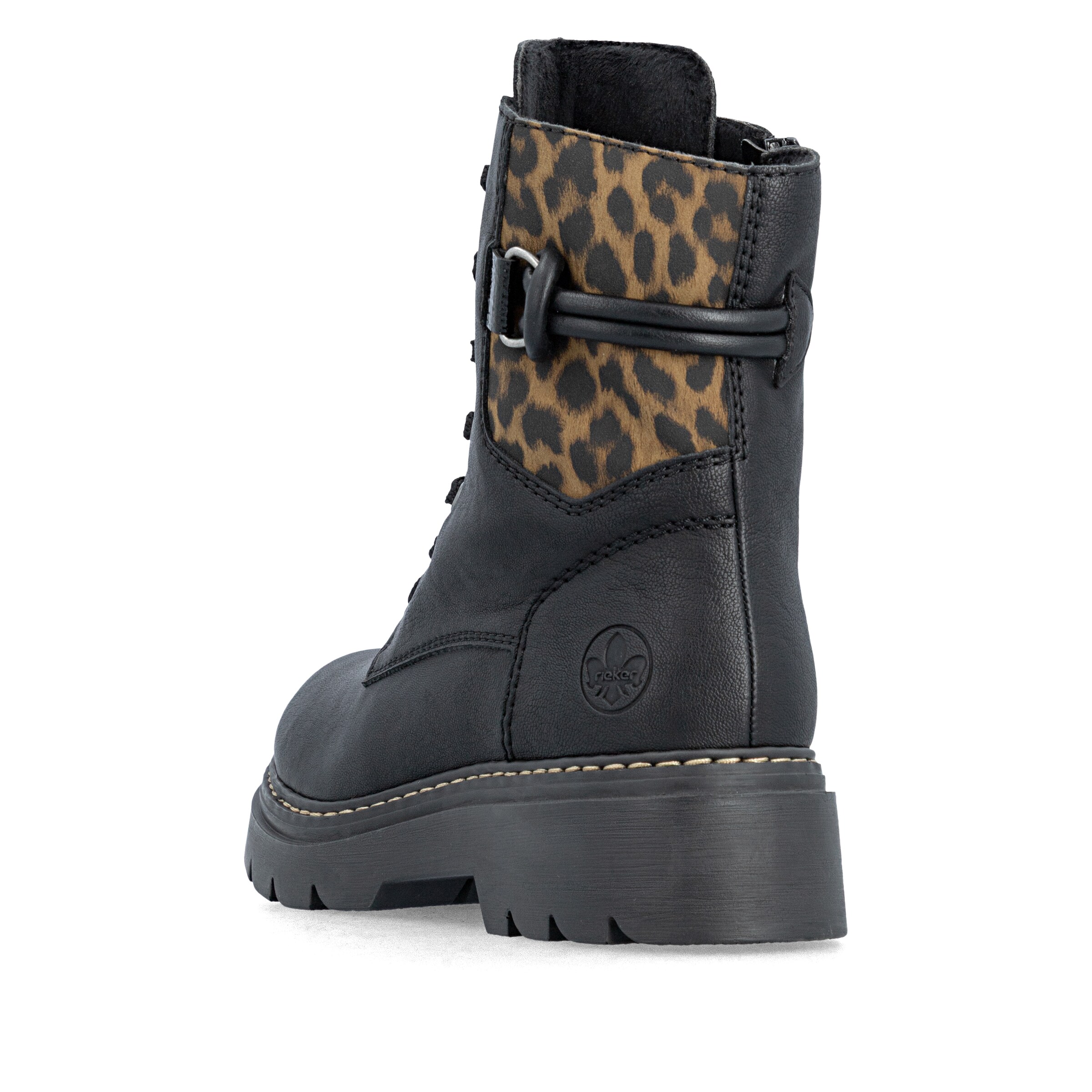 Rieker Boots in Schwarz