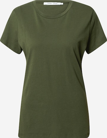 Samsoe Samsoe Shirt 'Solly' in Green: front