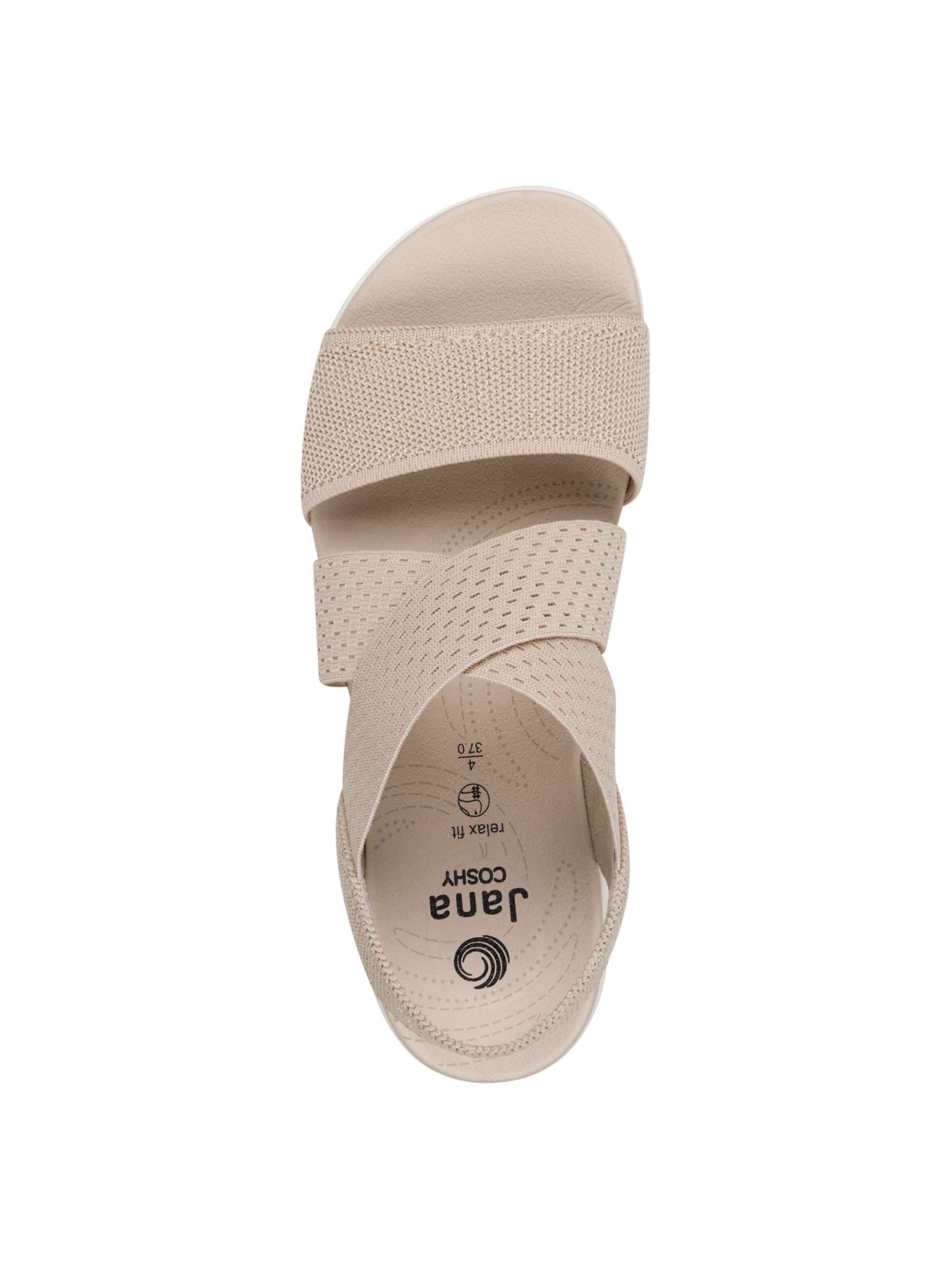 JANA Sandaal in Beige