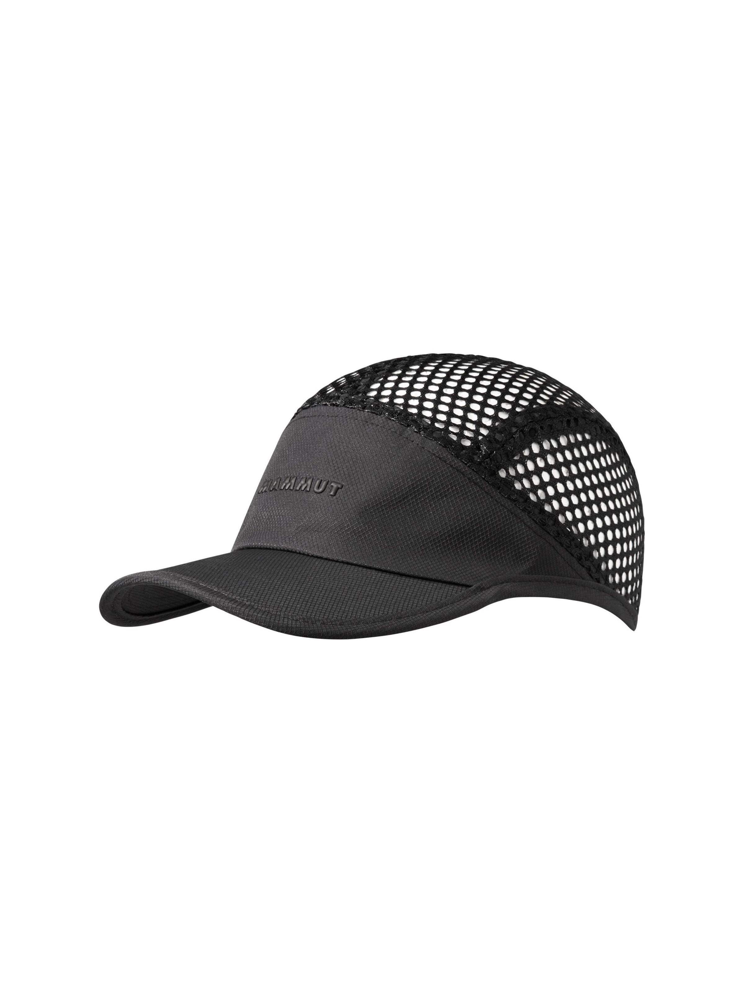 MAMMUT Athletic Cap in Black: front