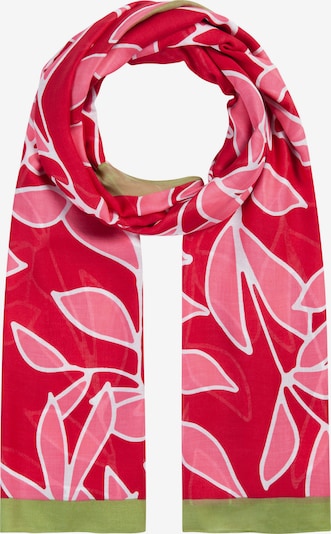 CODELLO Schal in grün / pink / dunkelrot, Produktansicht