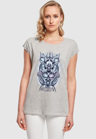 T-shirt 'Aquaman - Ocean Master' ABSOLUTE CULT en gris : devant