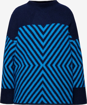 Ulla Popken Pullover in Blau: Vorderseite