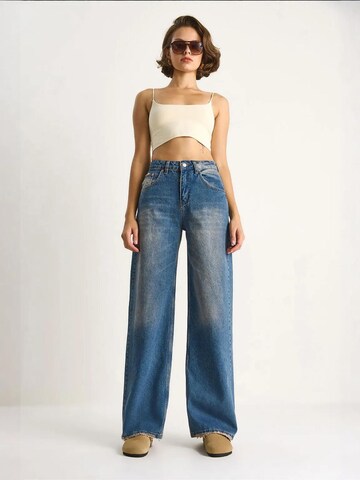 Wide leg Pantaloni 'Hose' di Bianco Lucci in blu