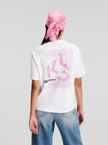 KARL LAGERFELD JEANS Shirts i hvid