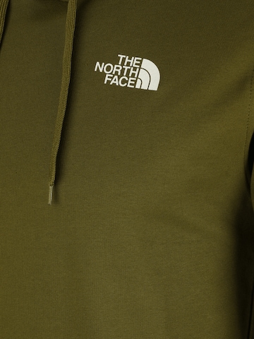 THE NORTH FACE Regular fit Μπλούζα φούτερ 'SEASONAL DREW PEAK' σε πράσινο