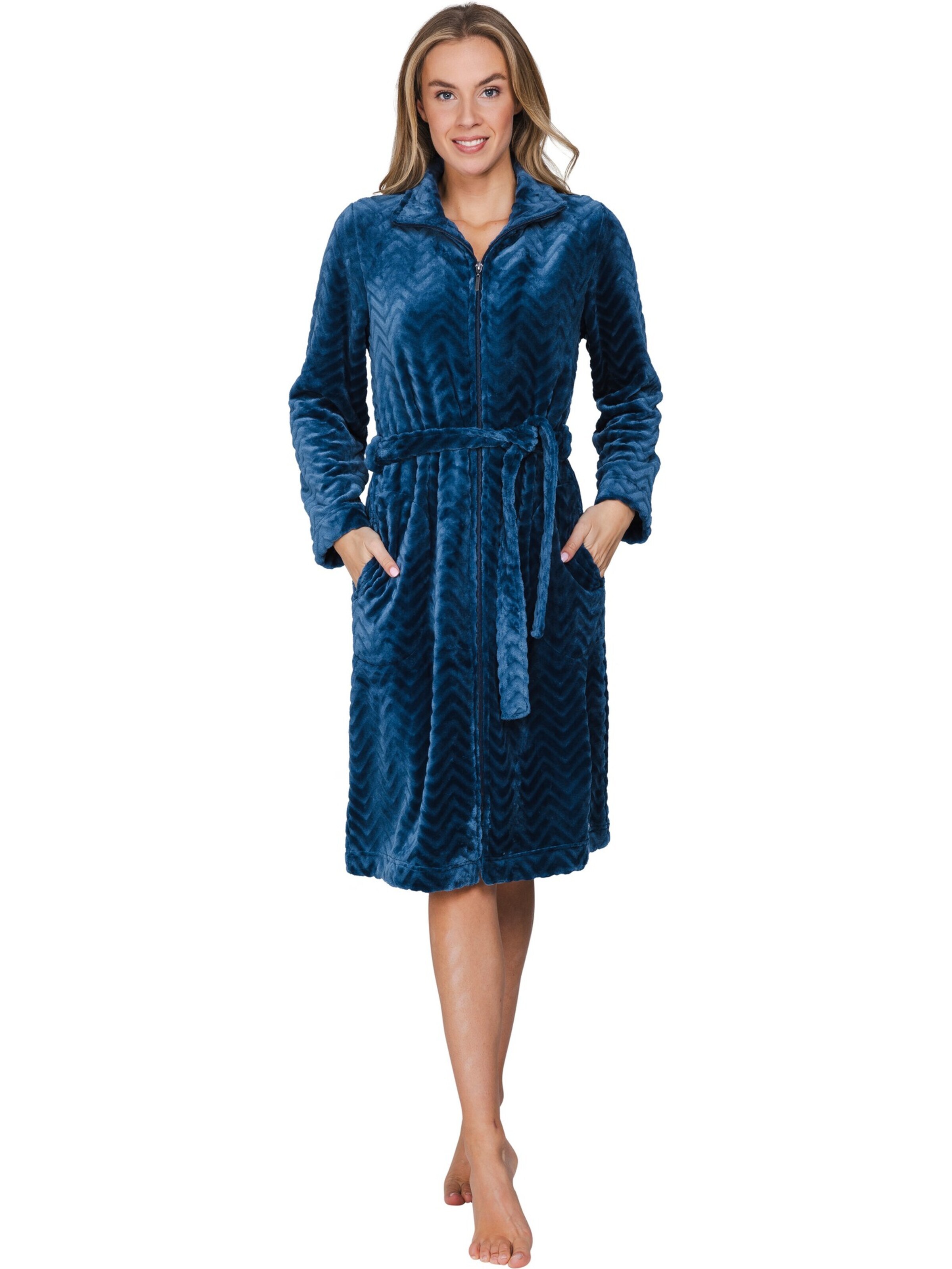 Robe de chambre 'Nordic' Pastunette en bleu