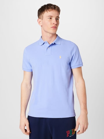 T-Shirt Polo Ralph Lauren en bleu : devant