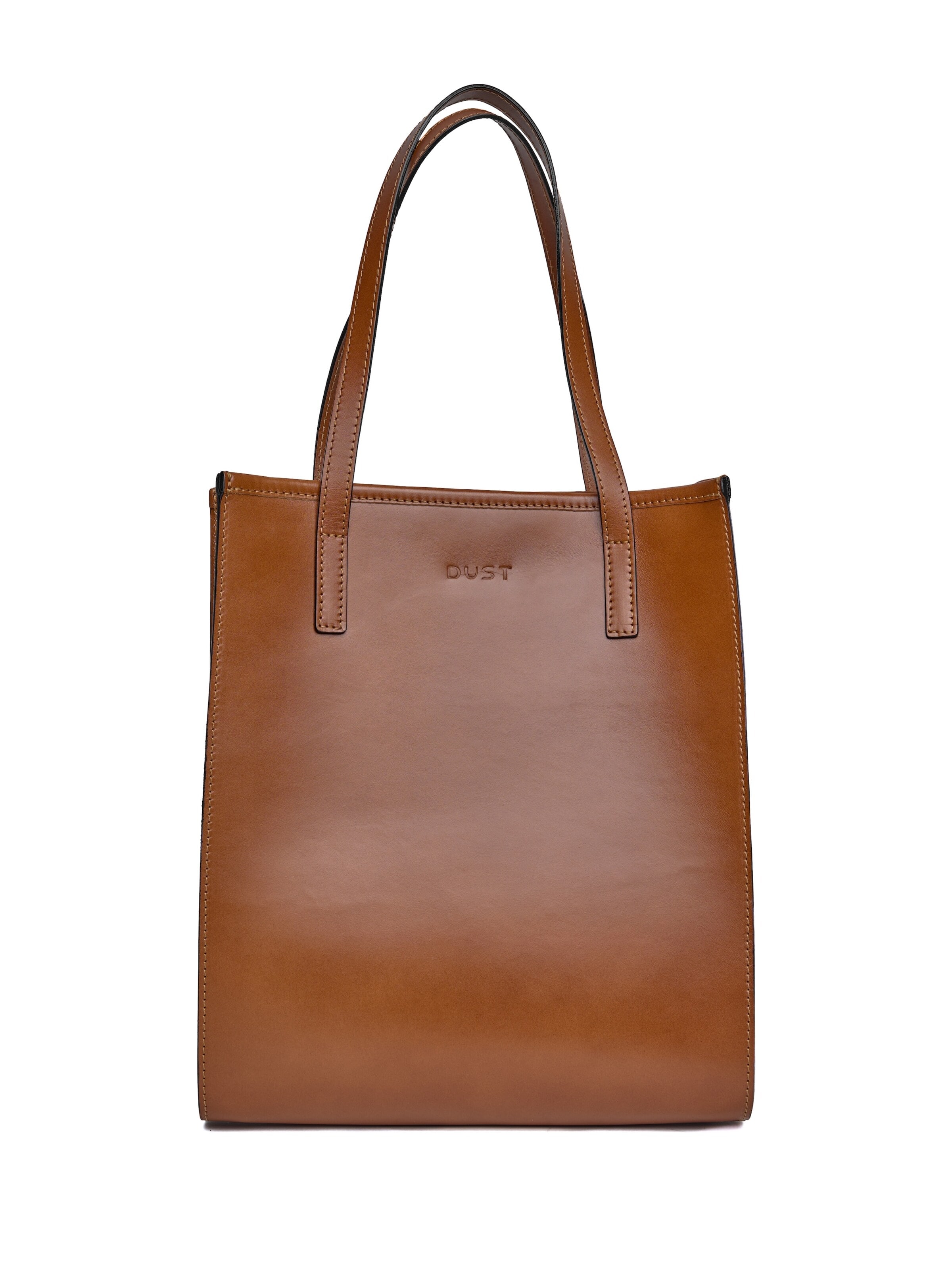 THE DUST COMPANY Shopper 'The Hamptons Collections' in Brown: front
