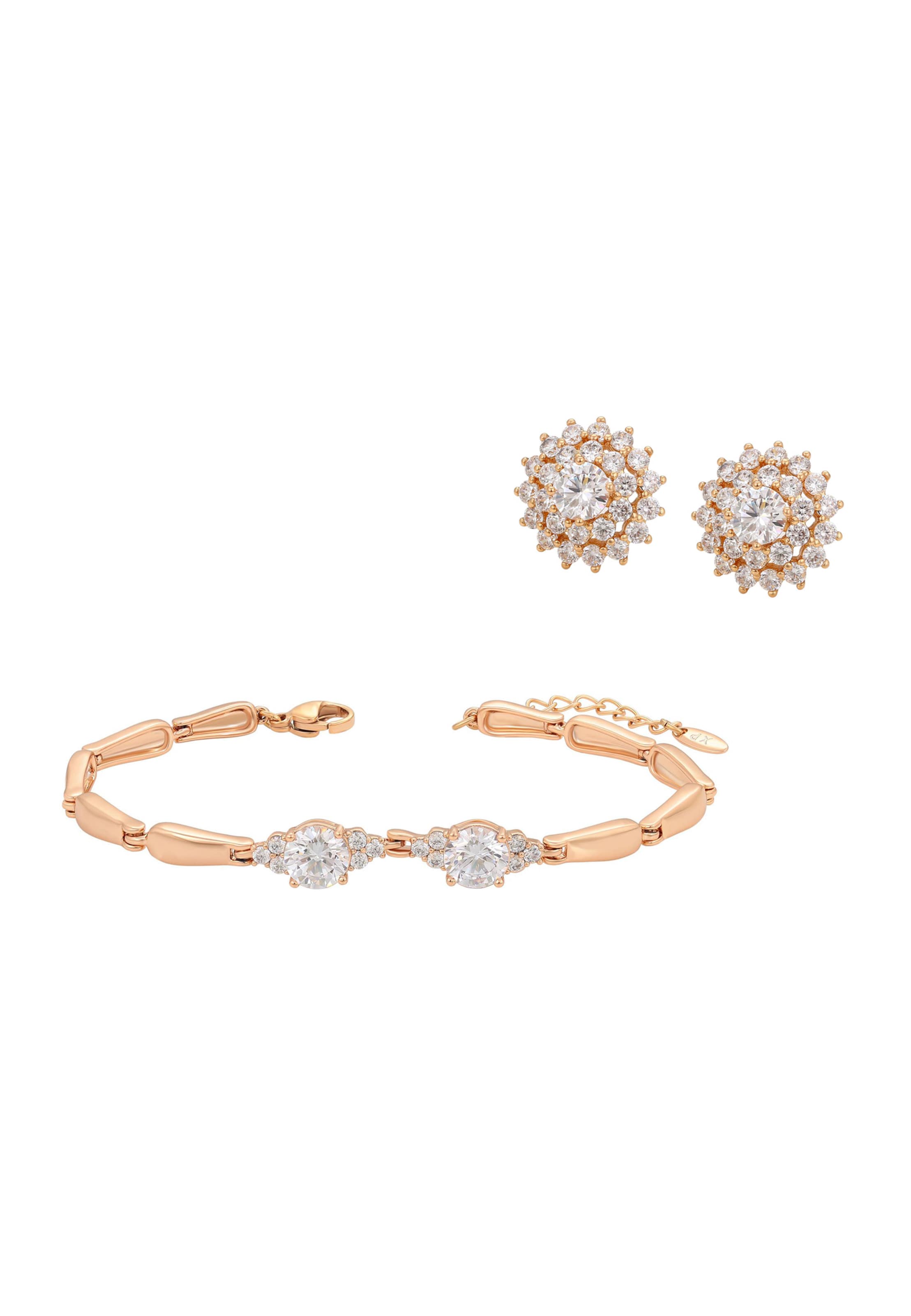 faina - Conjuntos de bijuteria em ouro: frente