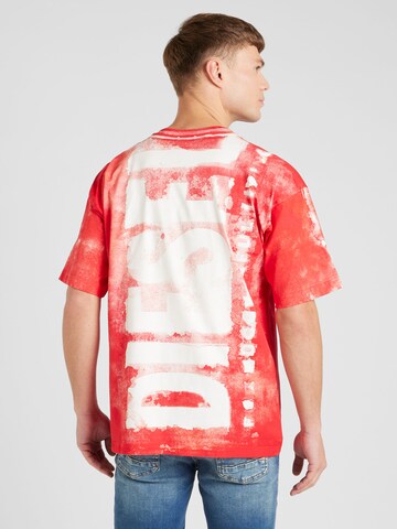 DIESEL - Camiseta en rojo