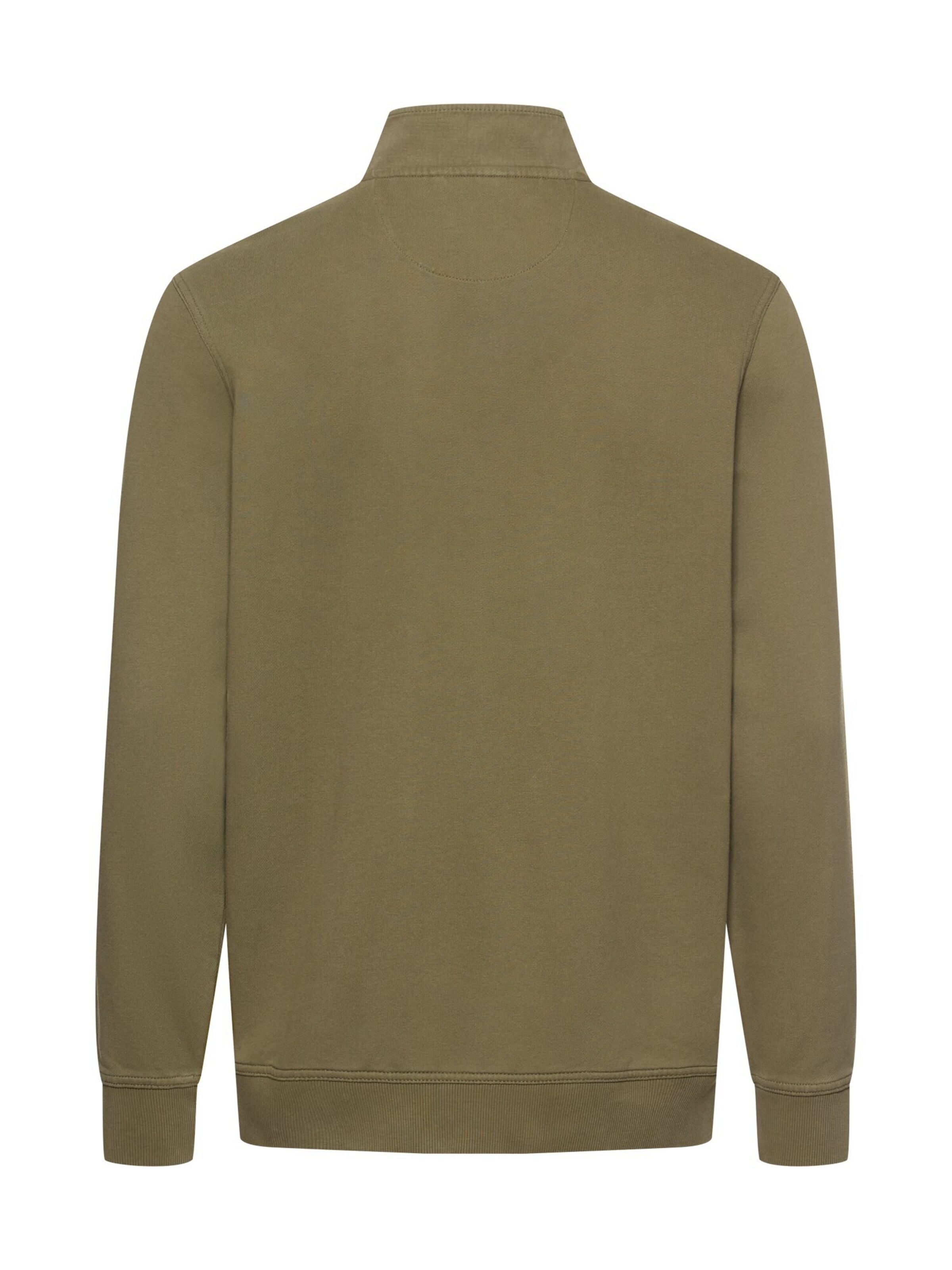 CAMEL ACTIVE Zip-Up Hoodie in Green