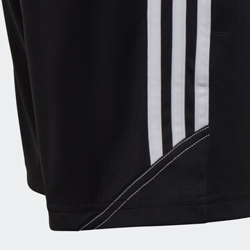 ADIDAS PERFORMANCE Regular Workout Pants 'Tiro 23 Club' in Black