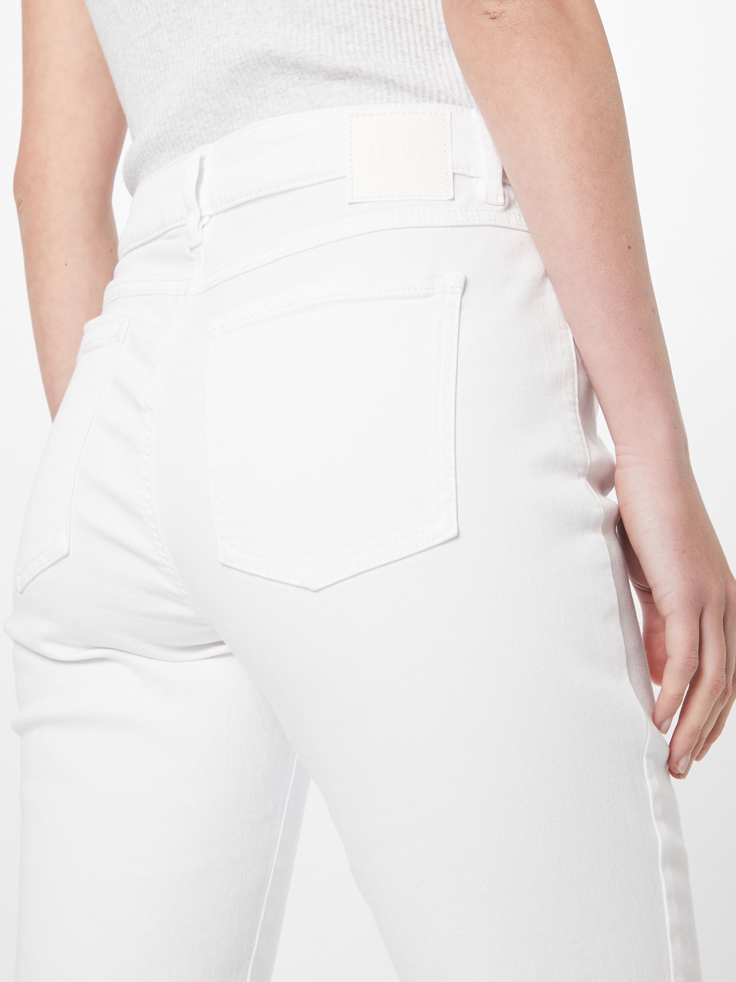 BOSS Casual Jeans in Weiß 