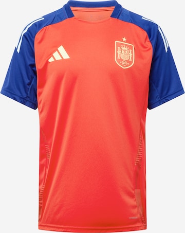 ADIDAS PERFORMANCE - Camiseta funcional en rojo: frente