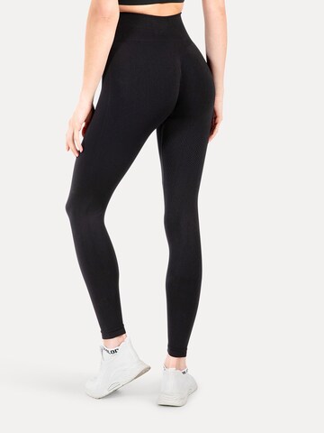 Skinny Leggings ' Kadria ' Smilodox en noir