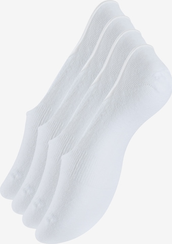 Vincent Creation Ankle Socks in White: front