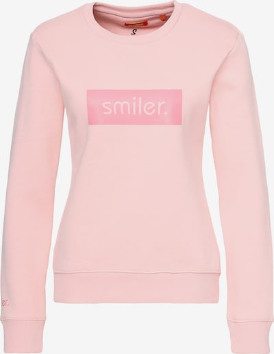 smiler. Sweatshirt 'Cuddle' in rosa / dunkelpink, Produktansicht