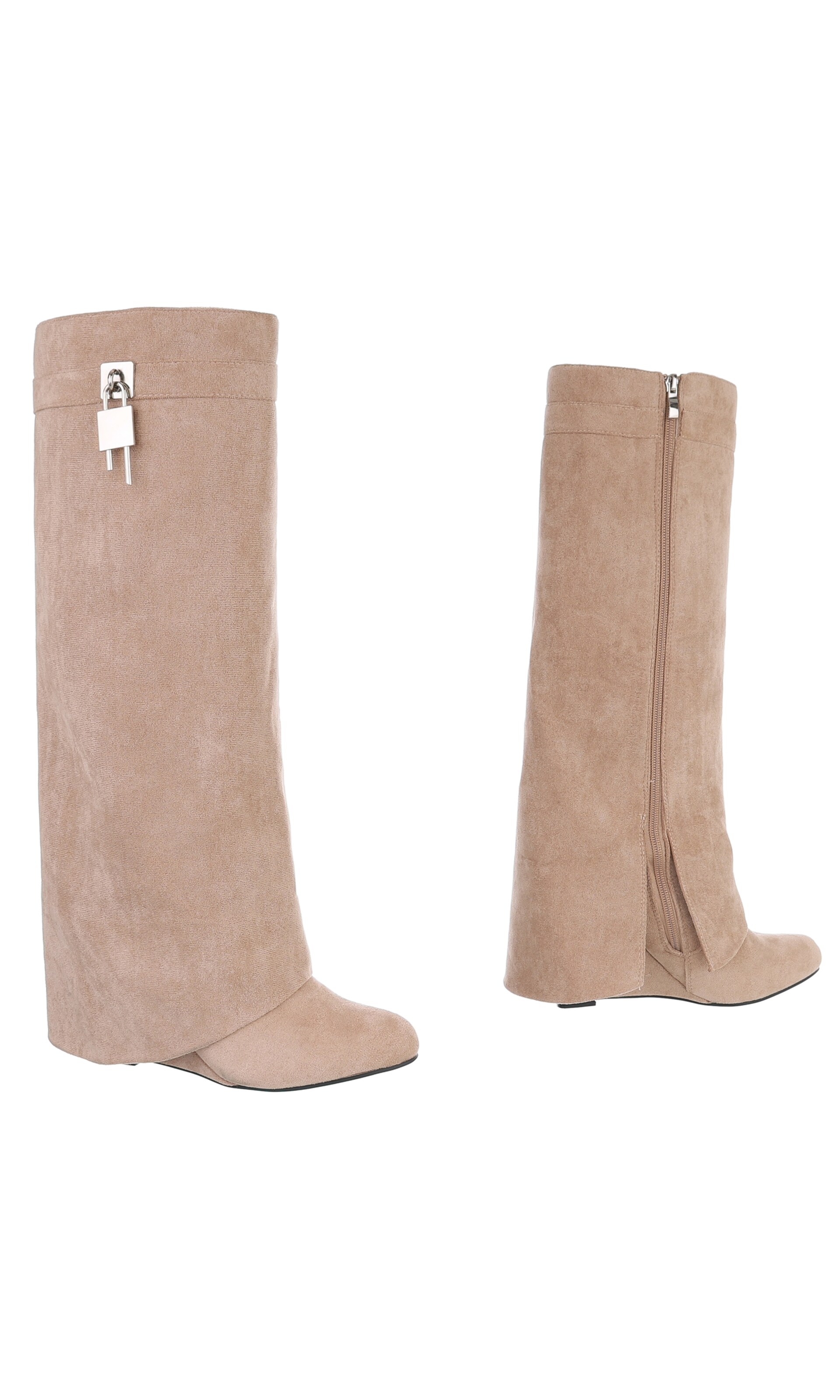 Ital-Design Boots in Beige