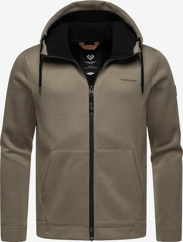 Ragwear Sweatjacke 'Fabian' in Braun