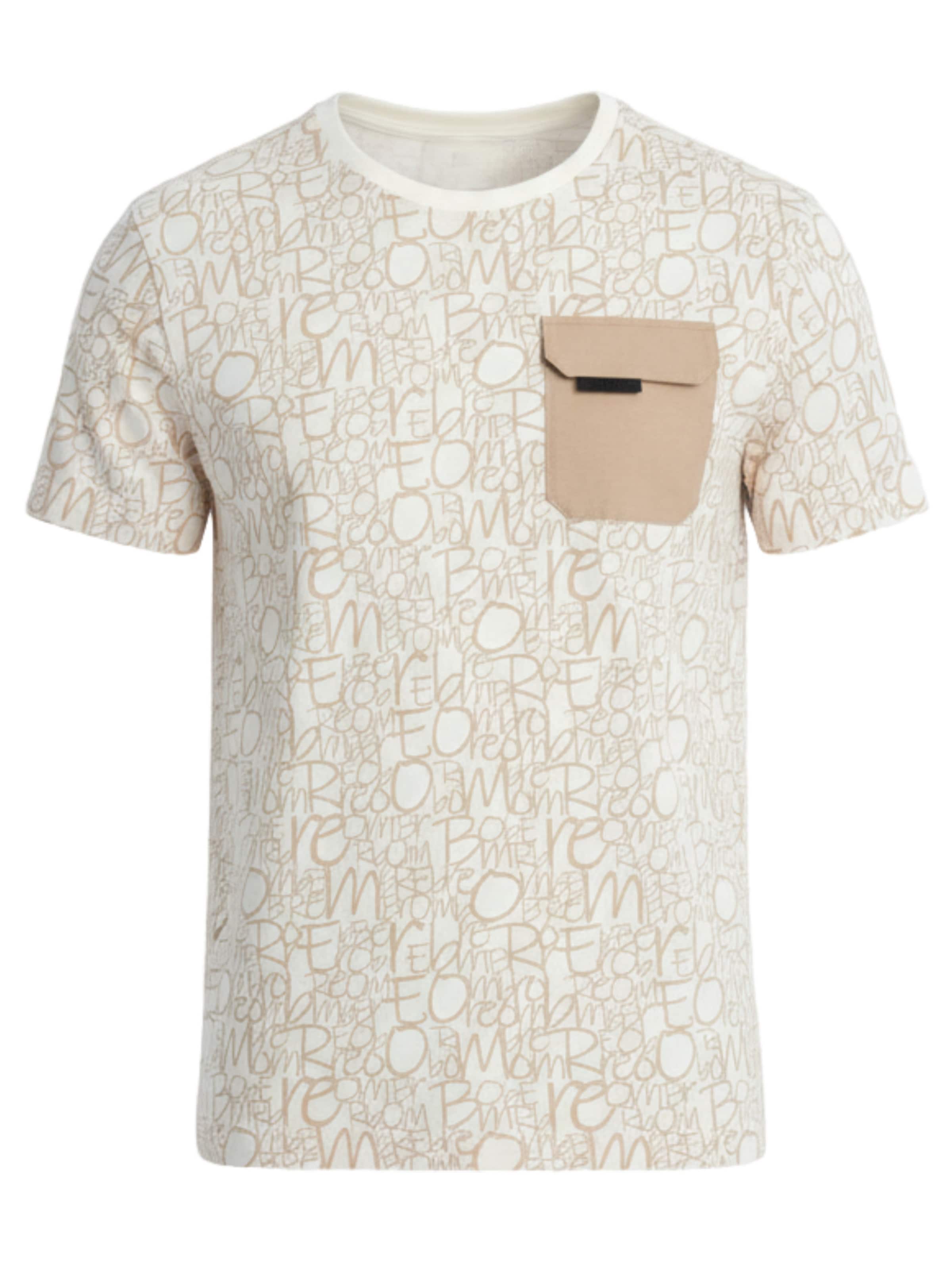 Ombre Shirt in Beige: front