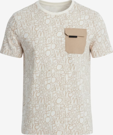 Ombre Shirt in Beige: front