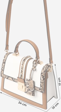 ALDO Ročna torbica 'MARTISSA' | bela barva