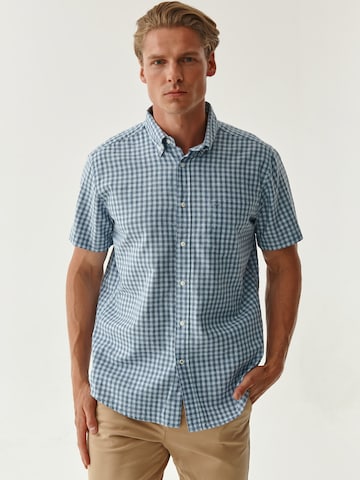 TATUUM Regular fit Button Up Shirt in Blue: front