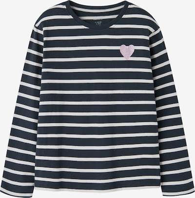 Marškinėliai 'NKFTenisa' iš NAME IT, spalva – nakties mėlyna / rožių spalva / balta, Prekių apžvalga