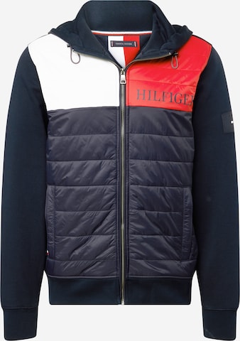 TOMMY HILFIGER - Chaqueta de entretiempo en azul: frente