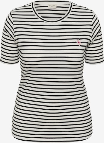 KAFFE CURVE - Camiseta 'KCLia' en blanco: frente