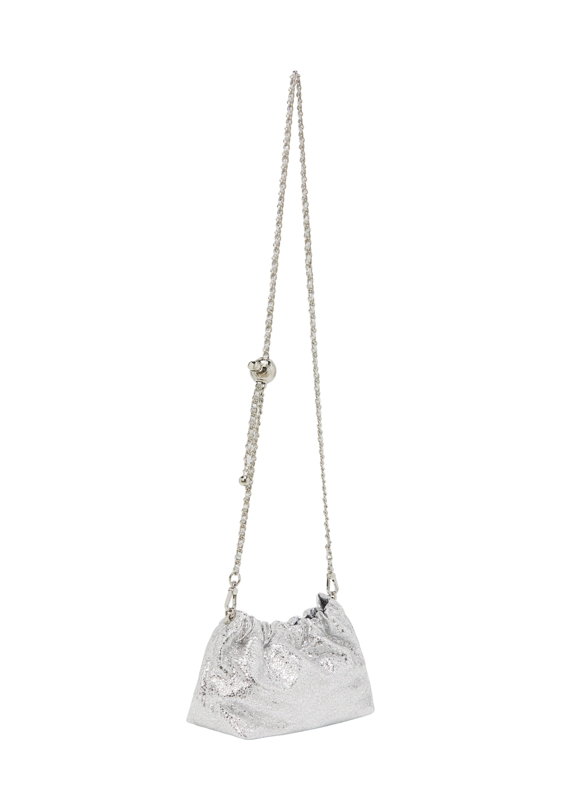 myMo at night Schoudertas in Zilver