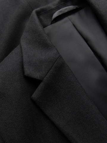 Coupe regular Veste de costume Ombre en noir