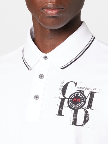 CAMP DAVID T-Shirt in Weiß