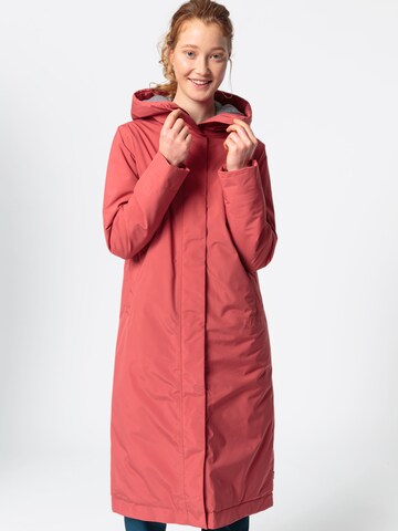 VAUDE Outdoor Coat 'Coreway' in Red: front