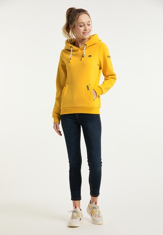 Sweat-shirt Schmuddelwedda en jaune