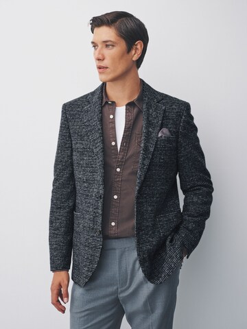 Next Regular fit Blazer in Blue: front