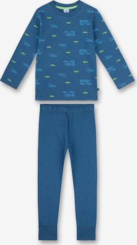 SANETTA - Pijama em azul: frente