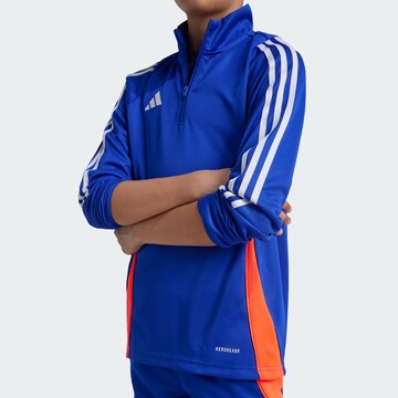 ADIDAS PERFORMANCE Sports sweatshirt 'Tiro 24' in Blue