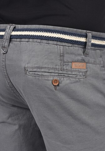 INDICODE JEANS Regular Chino Pants 'Mews' in Grey