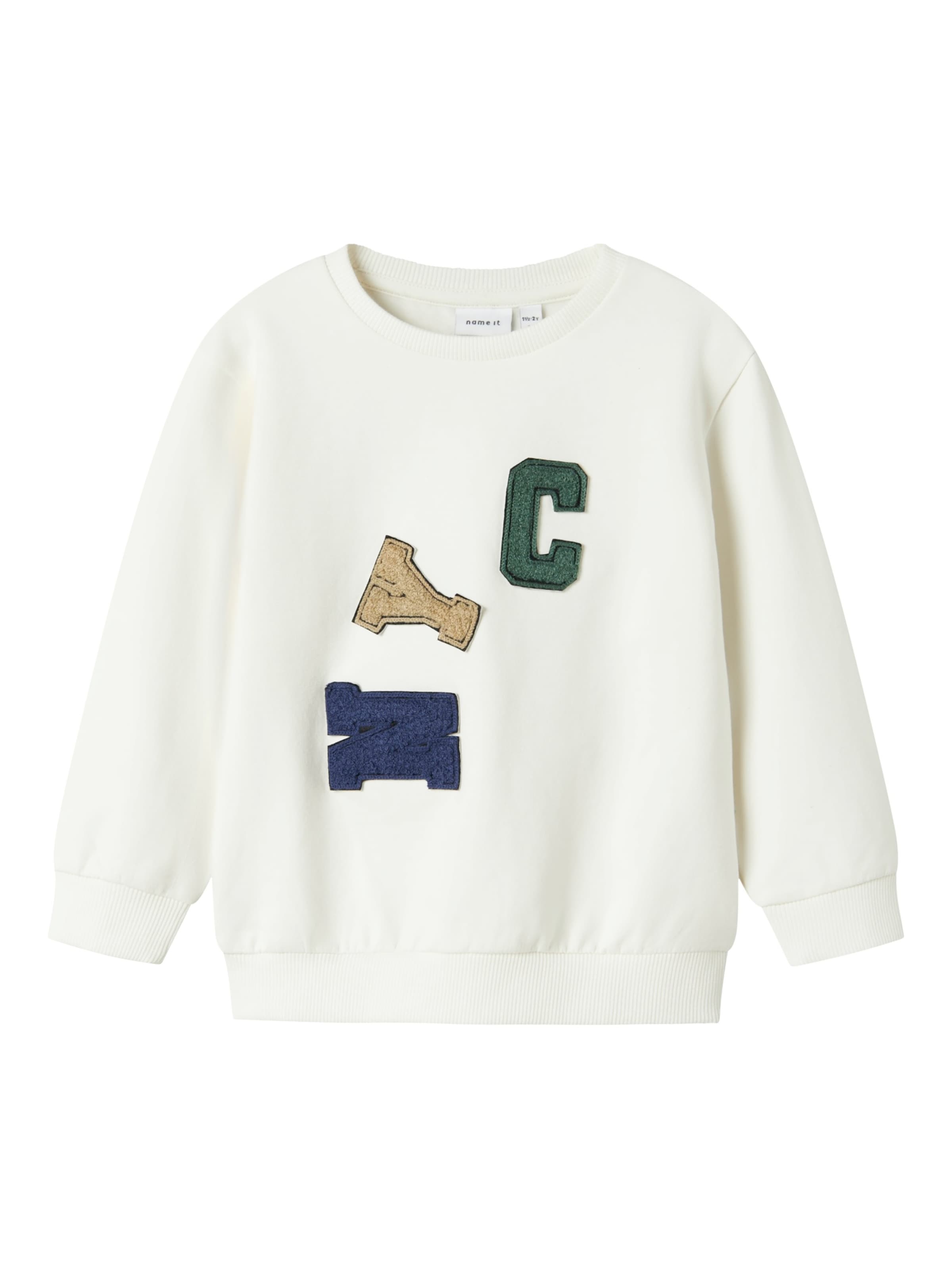 NAME IT Majica 'NMMNOTUS' | bela barva: sprednja stran