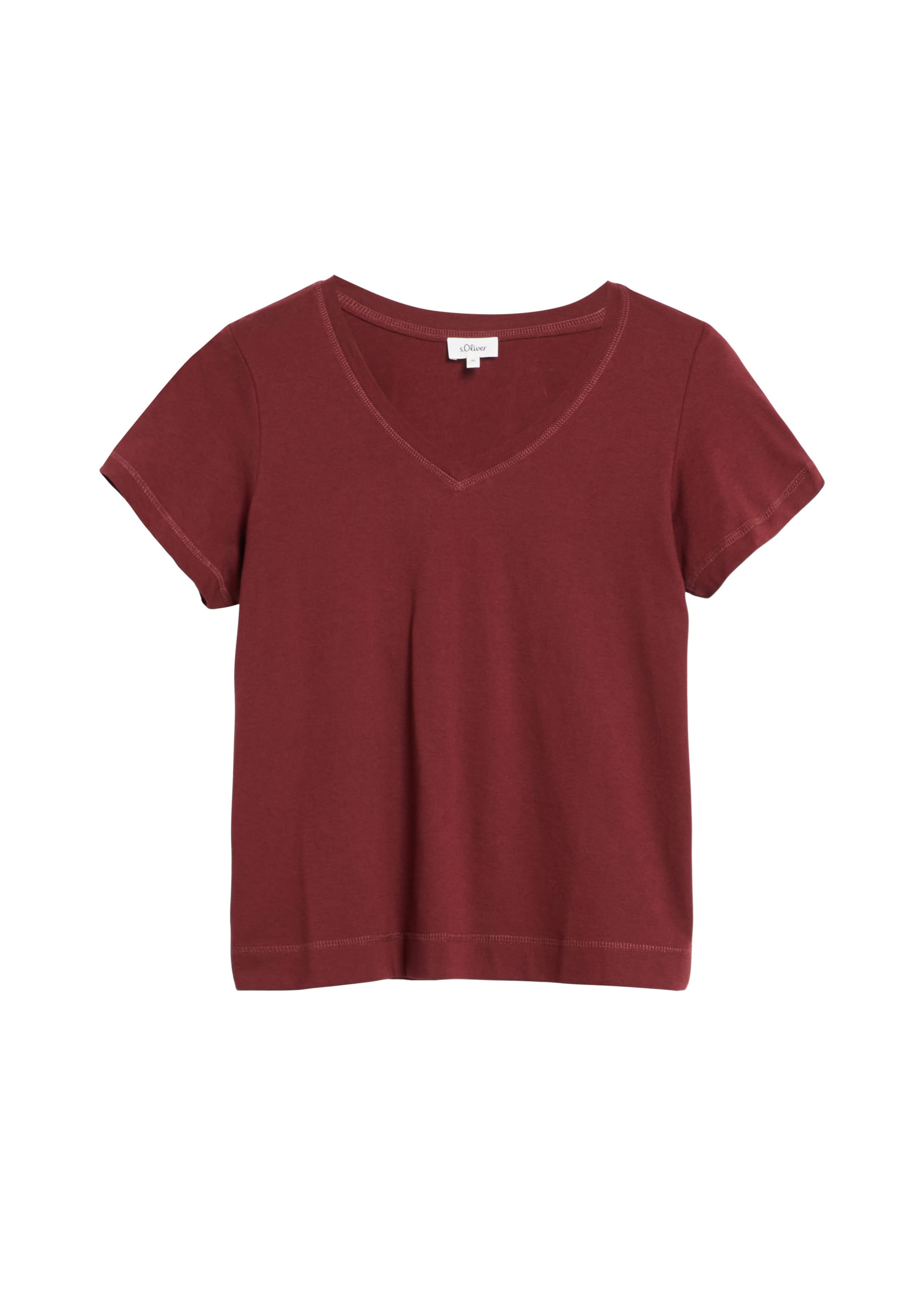 T-shirt s.Oliver en rouge : devant