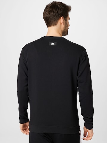 ADIDAS PERFORMANCE Sports sweatshirt 'Future Icons Crew' in Black