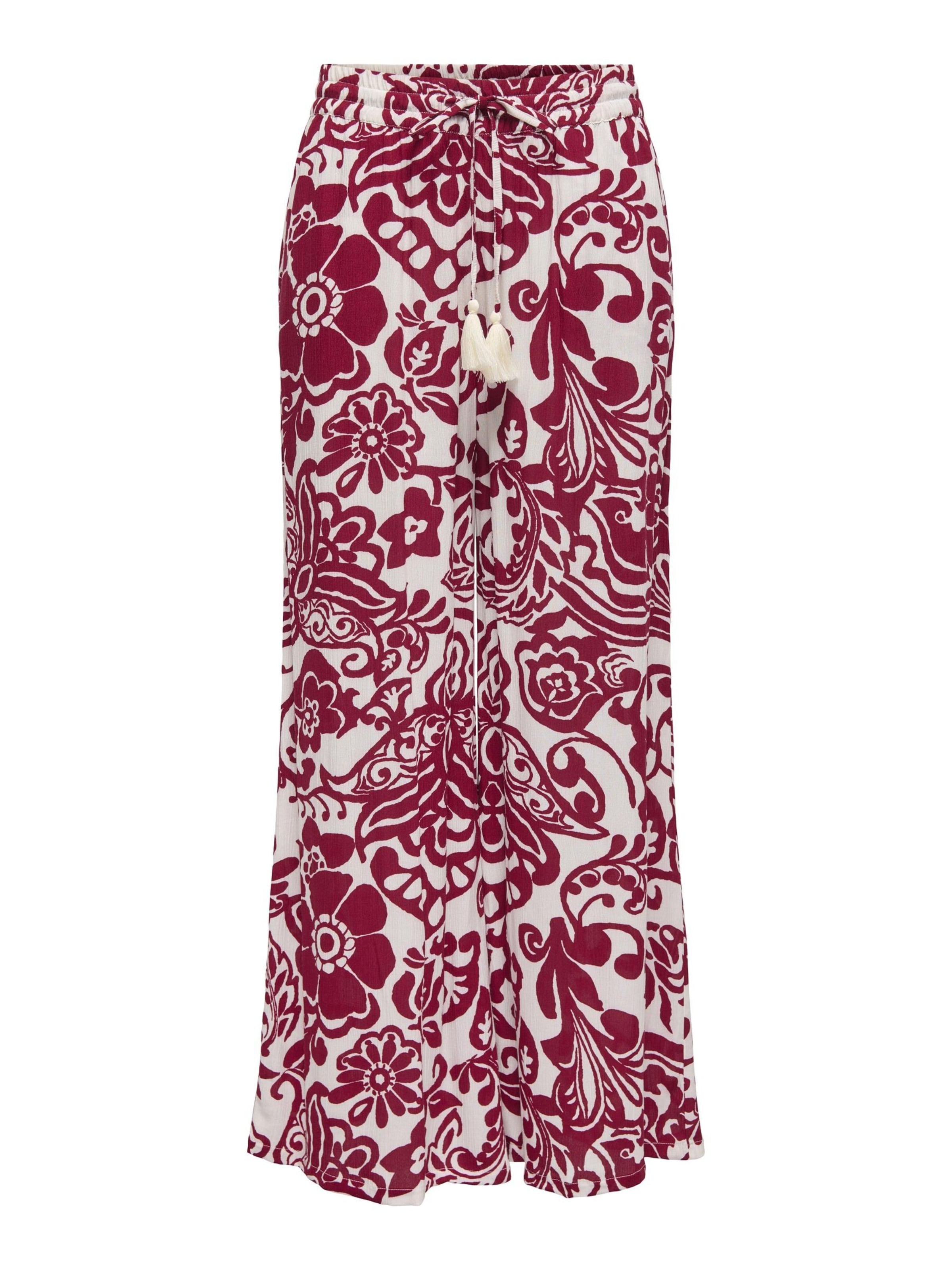 JDY Широкий Штаны 'JDYBree' в Бежевый: спереди