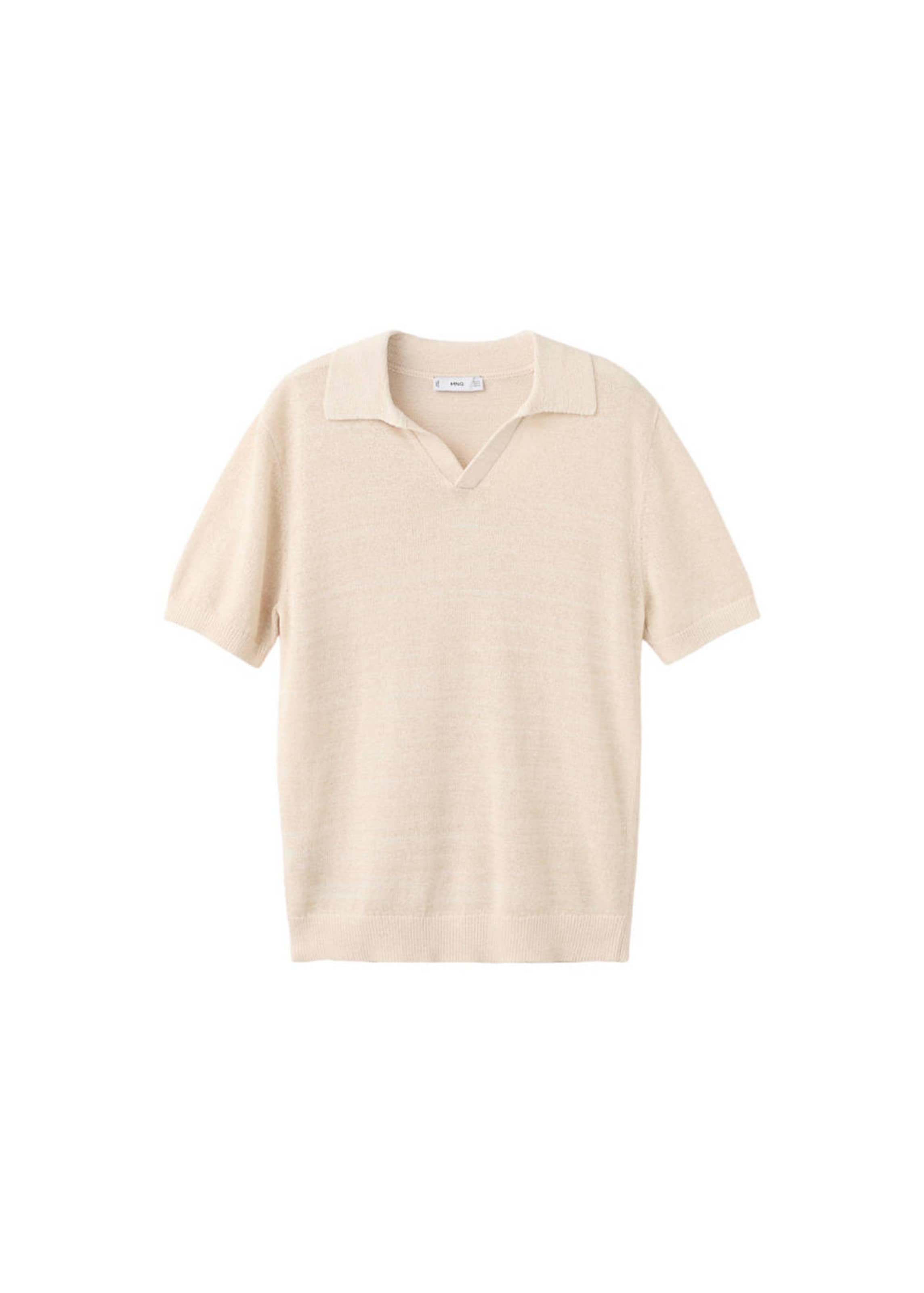MANGO MAN Sweater 'Tamariua' in Beige: front