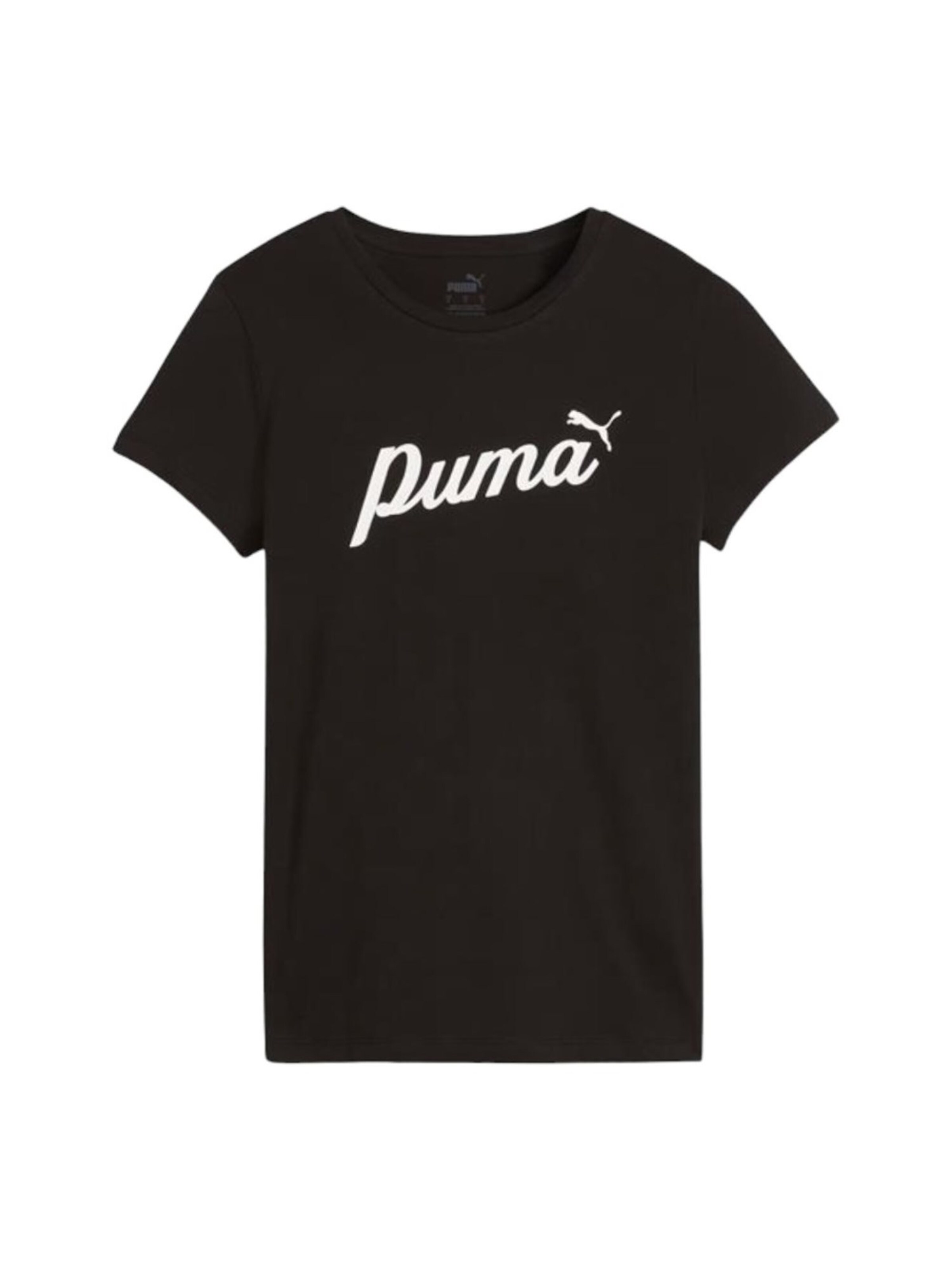 PUMA Shirt 'Ess+script' in Black