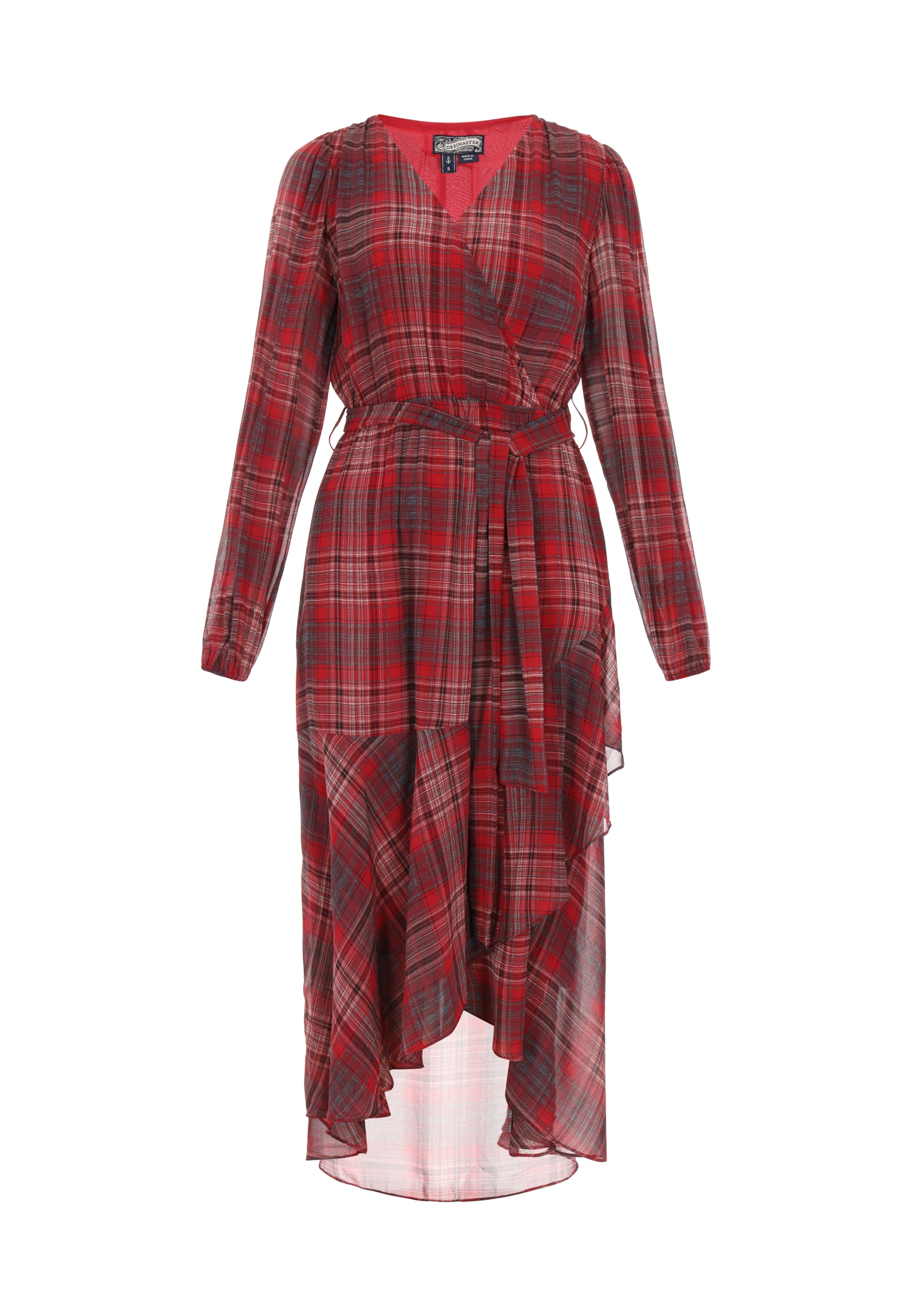 DreiMaster Vintage Платье в Красный: спереди