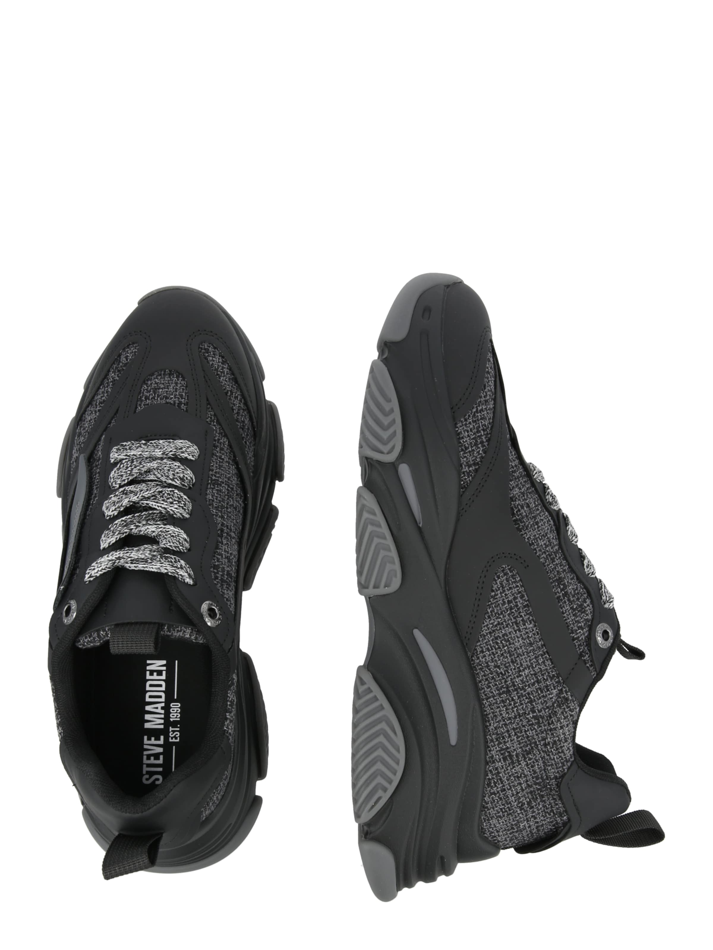 STEVE MADDEN Matalavartiset tennarit 'Possess-3' värissä musta